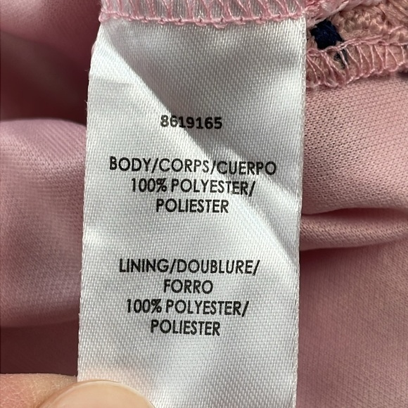 NWT JS Collections Guipure Lace Knee Length Ladys Dress Pink Boysenberry Sz 2 - Picture 13 of 14